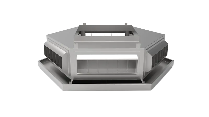 DBD-66-DL: Six-Sided Drop Box Diffuser with Drum Louvers