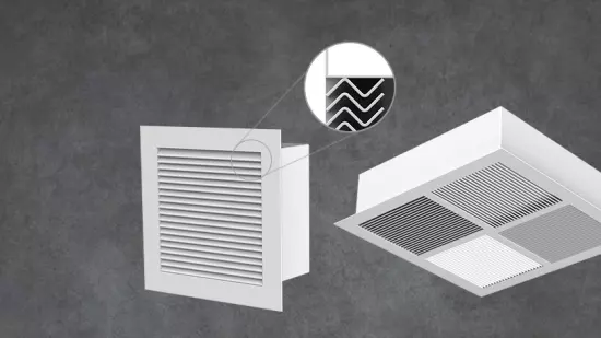 "Z" Passageway Grilles & Diffusers